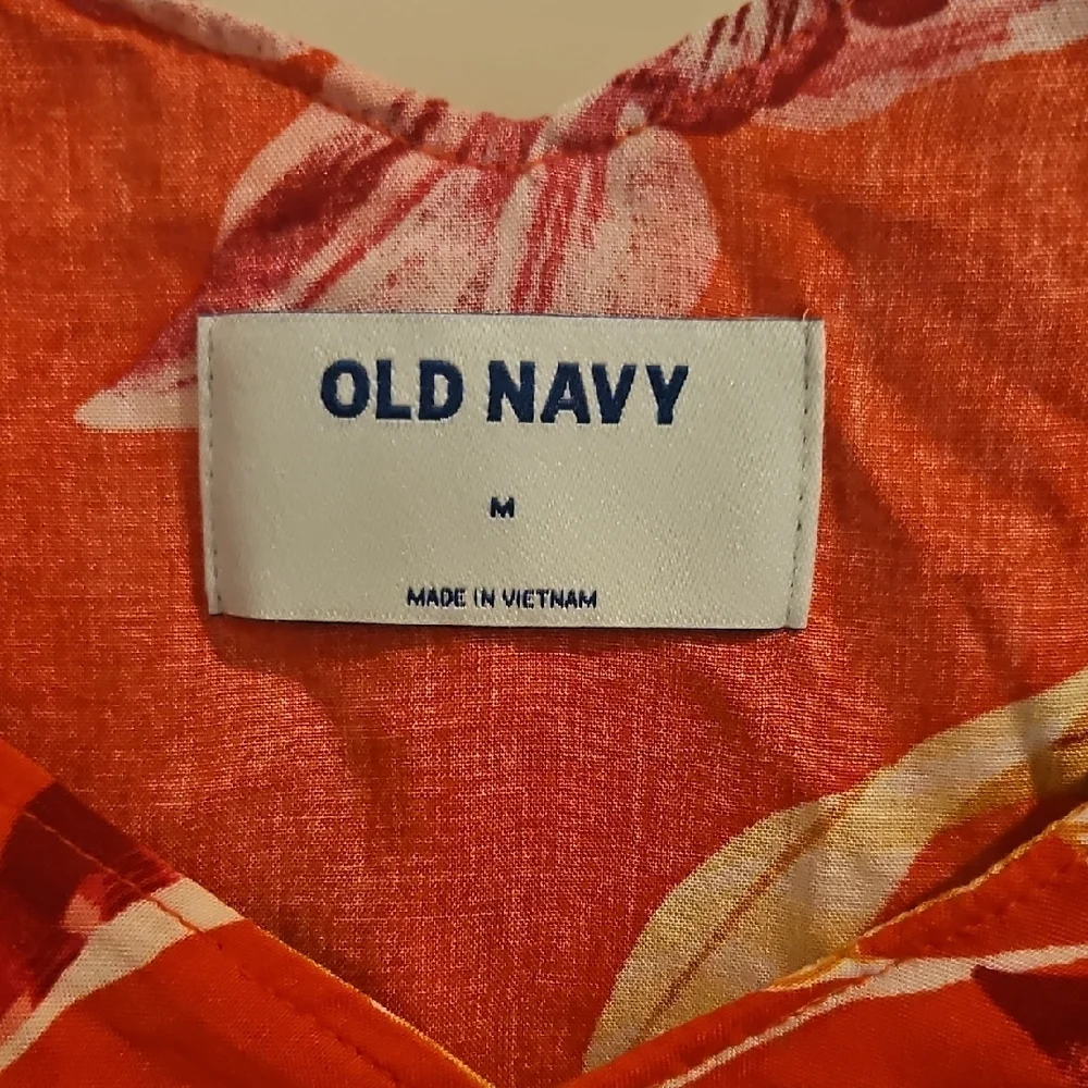 Floral Ruffle Red Top - Picture 3 of 4